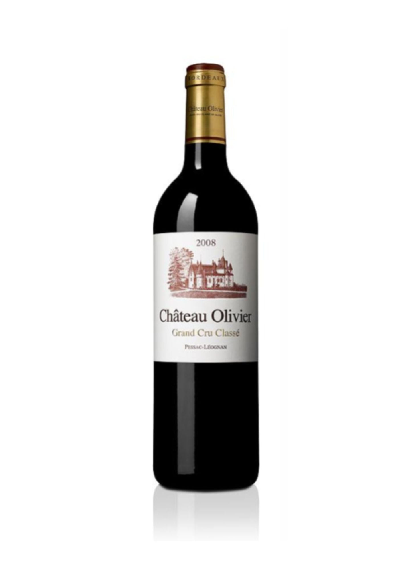 Château Olivier rouge 2008 Grand Cru Classé de Graves