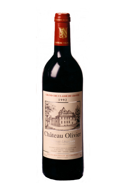 Château Olivier rouge 1990 Grand Cru Classé de Graves