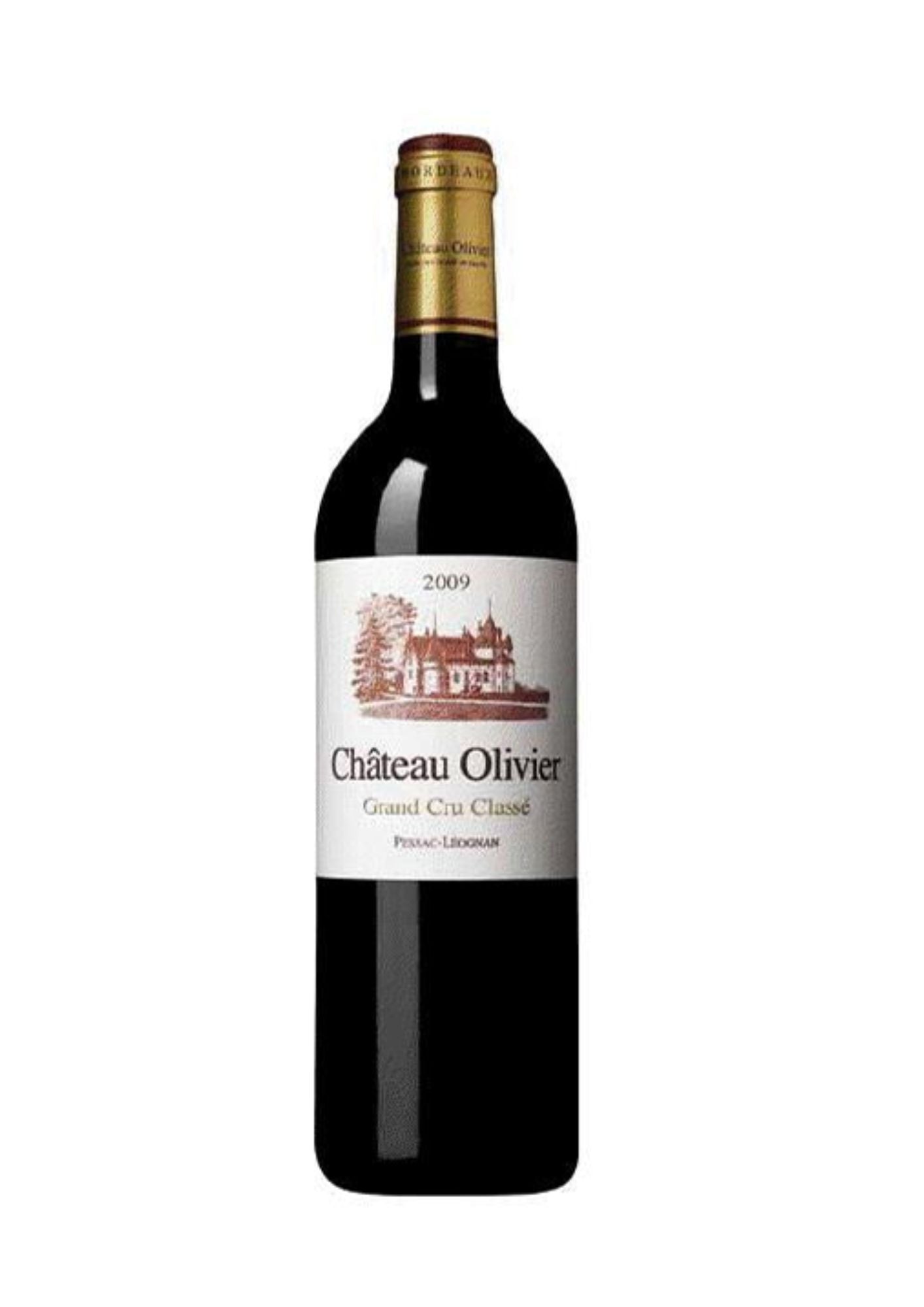 Château Olivier rouge 2009 Grand Cru Classé de Graves Magnum 1,5L